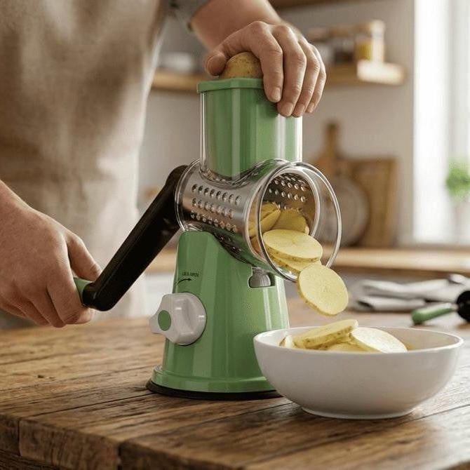 Rallador Rotativo Multifuncional 3 en 1